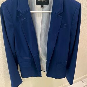 Blue blazer from Banana Republic. Size 8